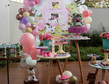 Birthday Catering Setup