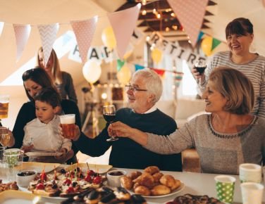 Vegetarian Catering Retirement Party